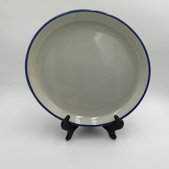 Franciscan Dinnerware Dutch Weave Blue Made in USA 32 Serving Platter - Picture 3 of 9